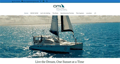 Desktop Screenshot of omsailingcharters.com